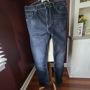 Wrangler Dark Wash Straight Leg Jeans